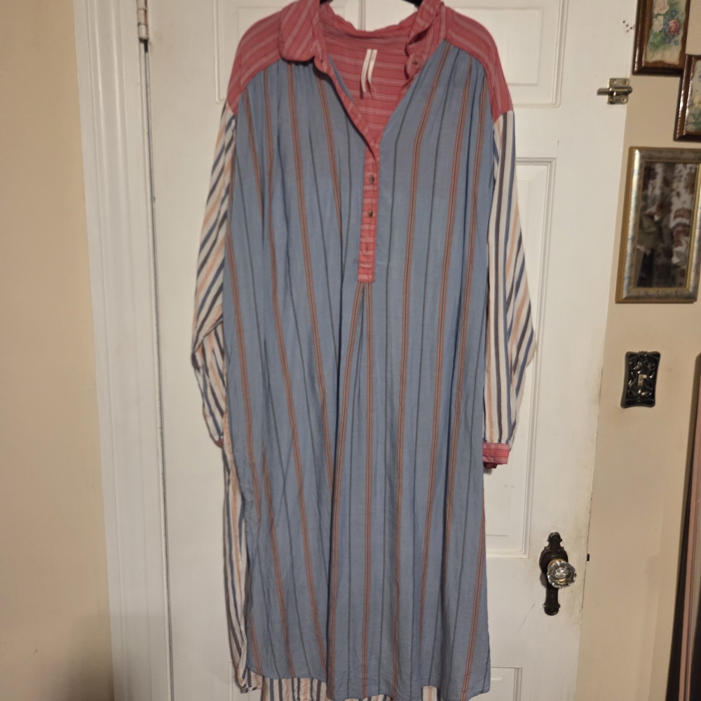 Anthropologie Cotton Nightgown Size L
